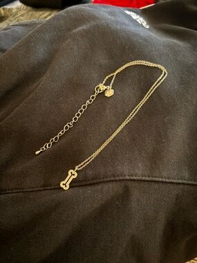 TCS Dog Bone Pendant Necklace - Women Jewelry